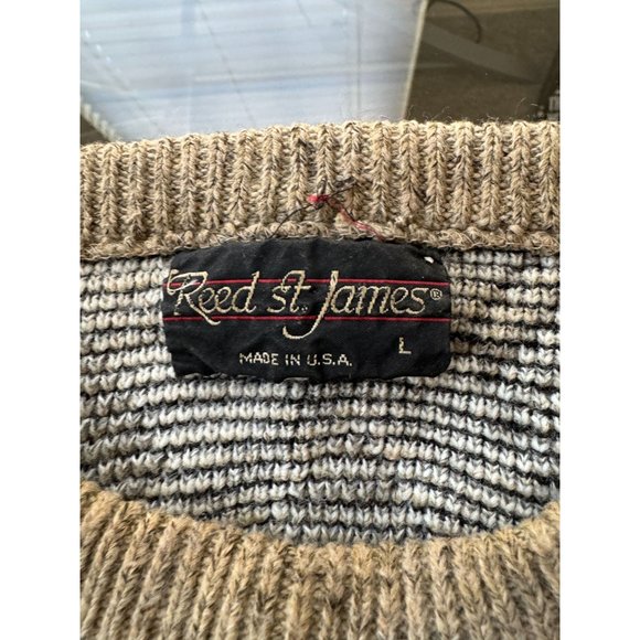 VINTAGE CREWNECK PULLOVER SWEATER SIZE LARGE | X1‎ - Picture 3 of 5